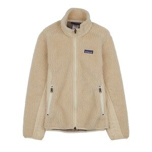 Patagonia Cream Sherpa Fleece Jacket